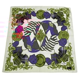 Céline-CELINE Silk handkerchief T.  Silk-Multiple colors