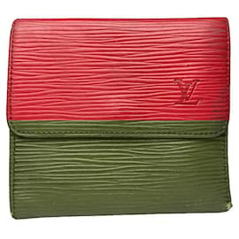 Louis Vuitton-LOUIS VUITTON Wallets T.  Leather-Red