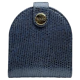 Autre Marque-NON SIGNE / UNSIGNED Purses, wallets & cases T.  Leather-Navy blue