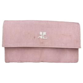 Courreges Cartera de algodón rosa Courrèges Rosa