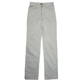 Pantalón de algodón blanco Versace Jeans Couture Blanco