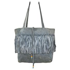 Bolsa de couro azul Miu Miu Azul