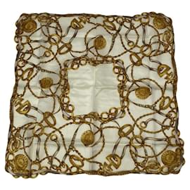 Céline Sciarpa in seta dorata Celine D'oro