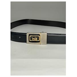 Céline-CELINE Belts T.cm 95 Leather-Black