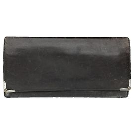 Bolsa de couro cinza Dior 30 Montaigne Cinza
