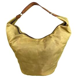 Etro Yellow Polyester Handbag Yellow