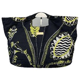 Bolsa de algodão preta Emilio Pucci Preto