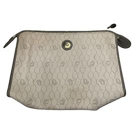 Pochette en cuir blanc Dior 30 Montaigne Blanc