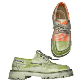 Autre Marque-CAMPER Flats T.EU 44 Vegan leather-White