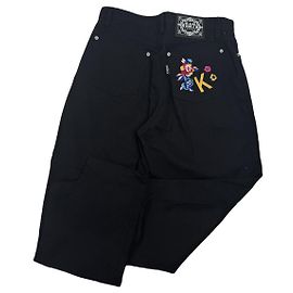 Autre Marque Kansai Yamamoto Schwarze Jeans - Jeanshose Schwarz