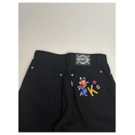 Autre Marque-KANSAI YAMAMOTO Trousers T.International M Denim - Jeans-Black