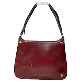 Balenciaga-BALENCIAGA Handbags T.  Leather-Dark red