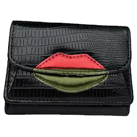 Autre Marque-NON SIGNE / UNSIGNED Purses, wallets & cases T.  Leather-Black