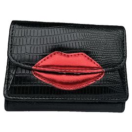 Autre Marque Bolsa de couro preto não assinada Preto