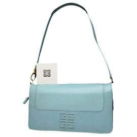 Bolsa de couro Givenchy 4G Azul
