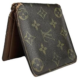 Bolsa de couro marrom Louis Vuitton Marrom