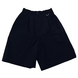 Dior Navy Wool Short Navy blue