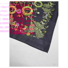 Céline-CELINE Scarves T.  Silk-Red