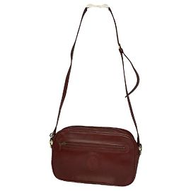 Cartier Bordeaux Lederhandtasche Bordeaux
