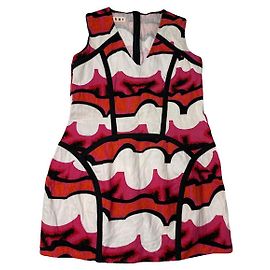 Top de lino multicolor Marni Multicolor