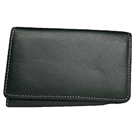 Autre Marque-NON SIGNE / UNSIGNED Purses, wallets & cases T.  Leather-Black