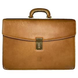 Loewe Amazona Orange Leather Handbag Orange