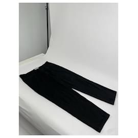 Dolce & Gabbana-DOLCE & GABBANA Trousers T.International M Wool-Black
