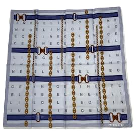 Céline-CELINE Scarves T.  Silk-Blue