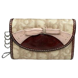 Sac en cuir rose Dior Rose