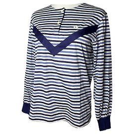 Dior J'Adior Tricot en Viscose Bleue Bleu