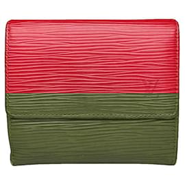 Louis Vuitton-LOUIS VUITTON Wallets T.  Leather-Red
