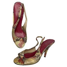 Kate Spade Beige Leather Heel Beige