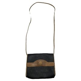 Dior Saddle Trio Black Leather Handbag Black