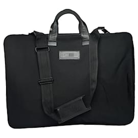 Issey Miyake-ISSEY MIYAKE Travel bags T.  Leather-Black