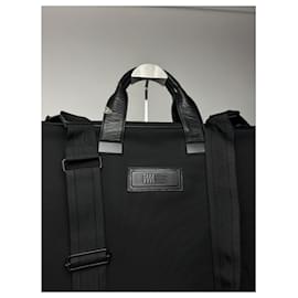 Issey Miyake-ISSEY MIYAKE Travel bags T.  Leather-Black