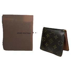 Bolsa de couro marrom Louis Vuitton Marrom