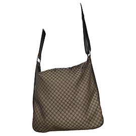 Céline Bolsa de algodão Celine Ava Brown Marrom