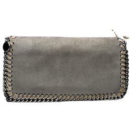 Stella Mc Cartney Cartera de cuero gris Stella McCartney Gris