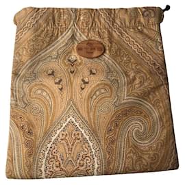 Etro Beige Polyester Handbag Beige