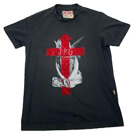 T-shirt en coton noir Jean Paul Gaultier Noir