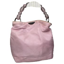 Dior Malice Pink Polyester Handtasche Pink