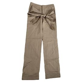 Marni Braune Baumwollhose Braun