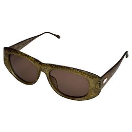 Lunettes de soleil en plastique violet Dior Violet