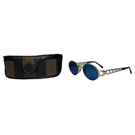 Fendi-FENDI Sunglasses T.  Metal-Golden