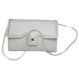 Bolso de cuero blanco Givenchy 4G Blanco