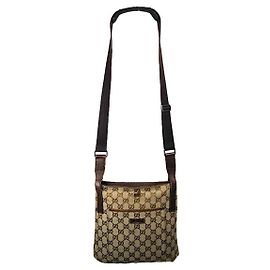 Gucci Jackie Vintage Beiger Lederhandtasche Beige