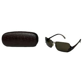 Céline Óculos de sol de plástico preto Celine Preto