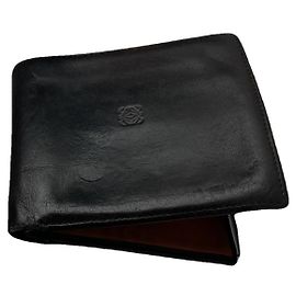 Borsa piccola in pelle nera Loewe Nero