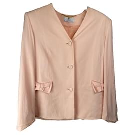 Givenchy Pink Viscose Coat Pink