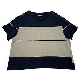 Camiseta de algodón negra de Acne Studios Negro